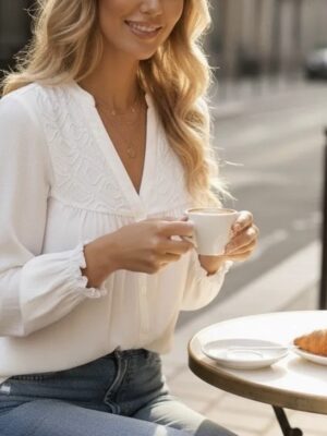 CAMISA MILENA BLANCO