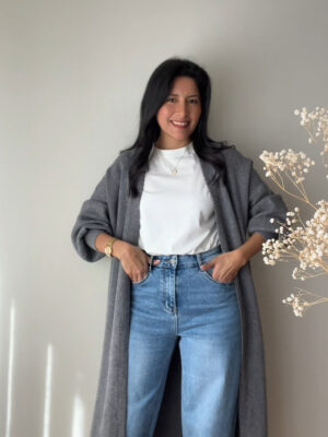 CARDIGAN AMANDA GRIS