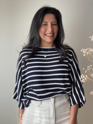 CAMISETA LESLI AZUL MARINO